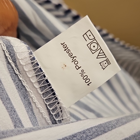 Stripe Flared Sleeve Mini Dress - Picture 5 of 11